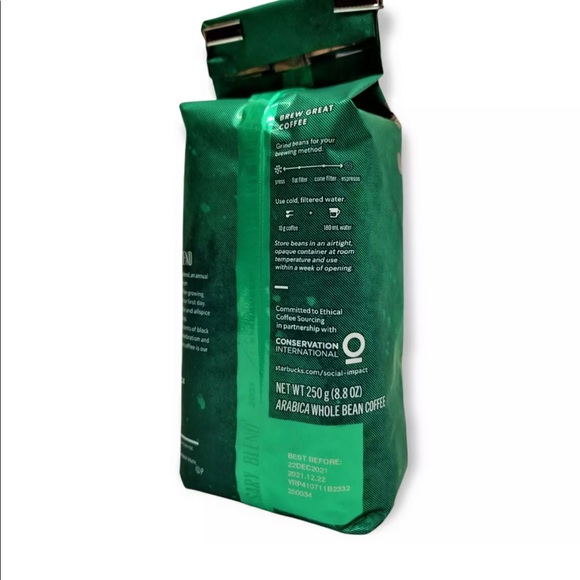 3-PACK - STARBUCKS ANNIVERSARY BLEND 2021 DARK ROAST Whole Coffee Beans - 8.8 OZ - Picture 4 of 4
